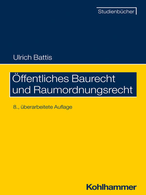 cover image of Öffentliches Baurecht und Raumordnungsrecht